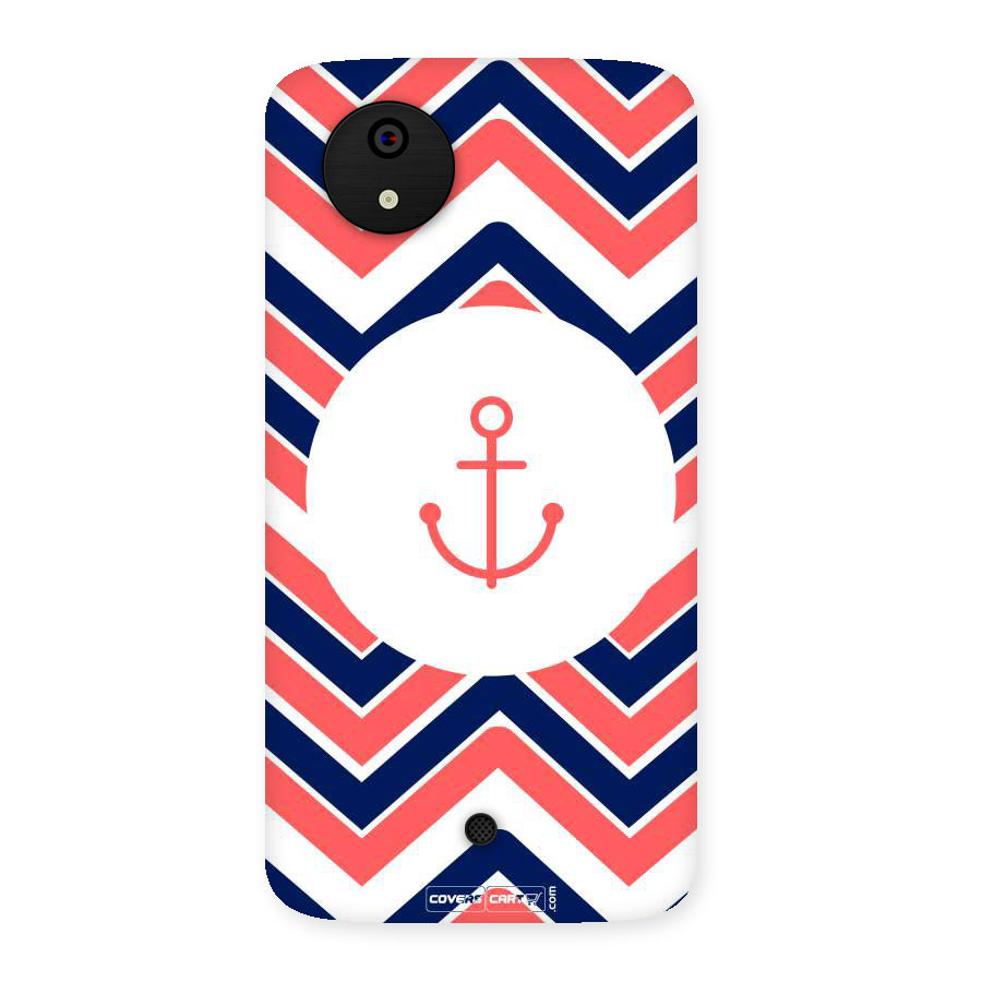 Anchor Zig Zag Back Case for Micromax Canvas A1