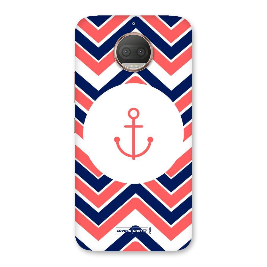 Anchor Zig Zag Back Case for Moto G5s Plus