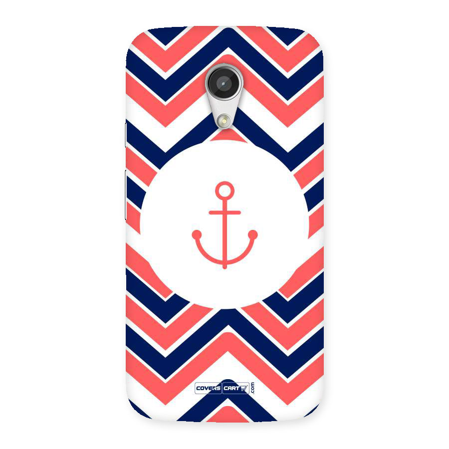 Anchor Zig Zag Back Case for Moto G 2nd Gen