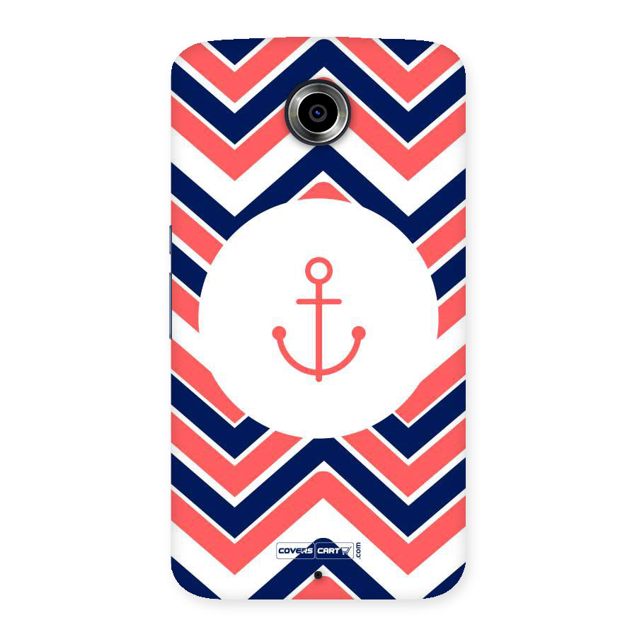 Anchor Zig Zag Back Case for Nexus 6