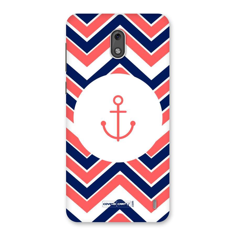 Anchor Zig Zag Back Case for Nokia 2