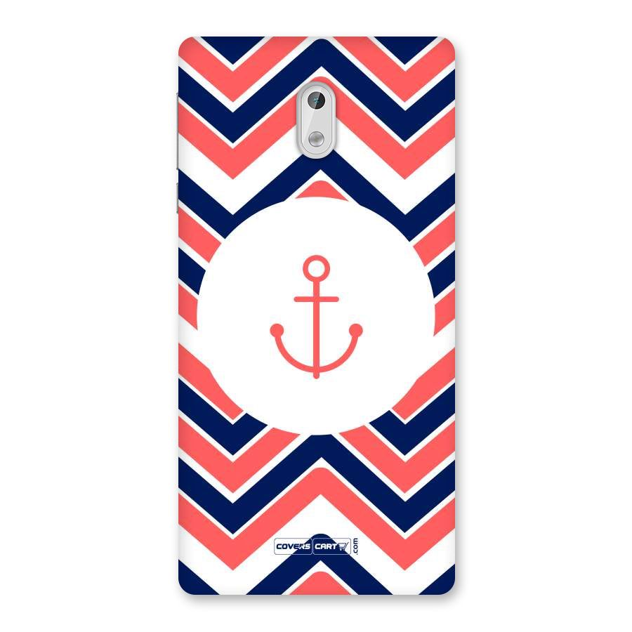 Anchor Zig Zag Back Case for Nokia 3