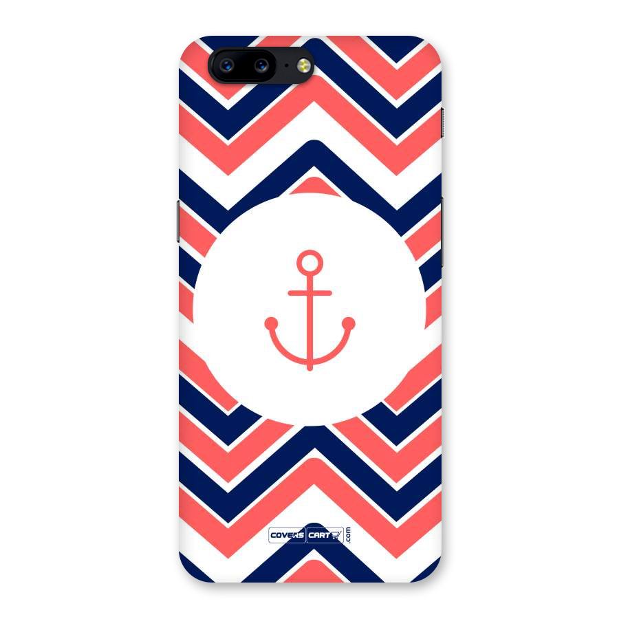 Anchor Zig Zag Back Case for OnePlus 5