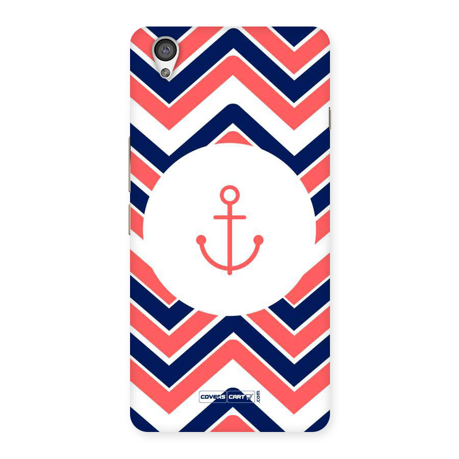 Anchor Zig Zag Back Case for OnePlus X