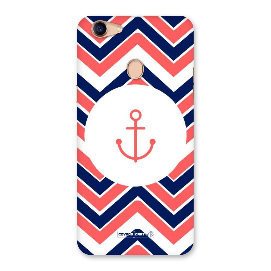 Anchor Zig Zag Back Case for Oppo F5