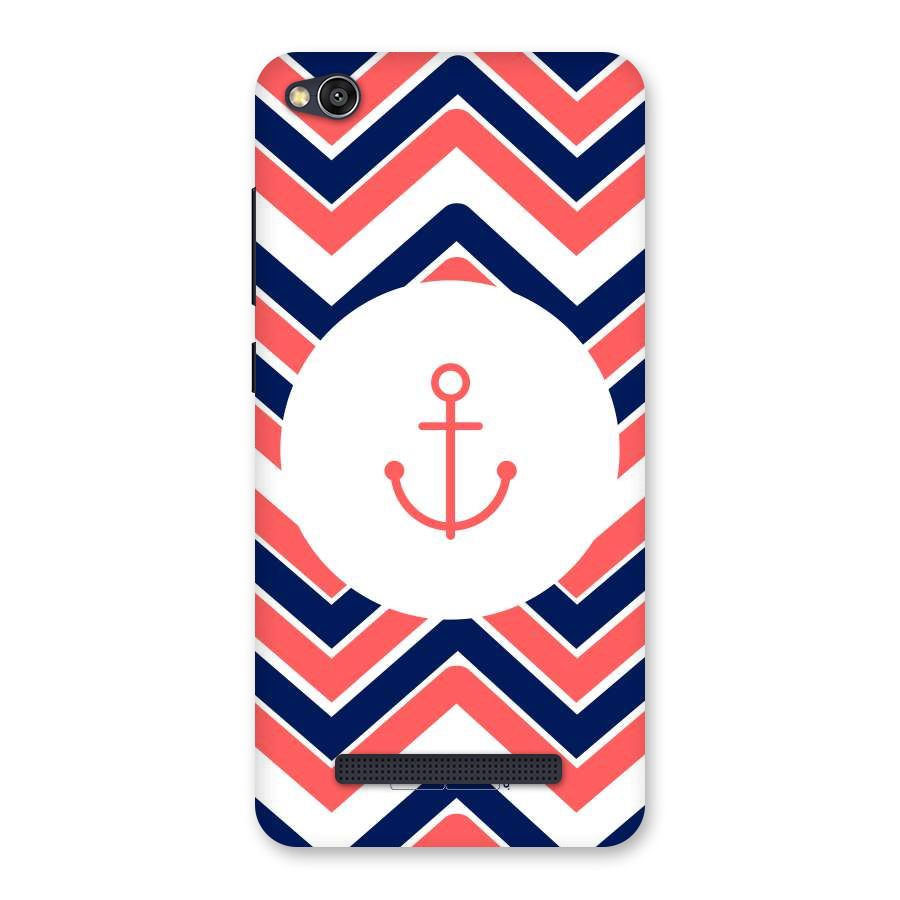 Anchor Zig Zag Back Case for Redmi 4A