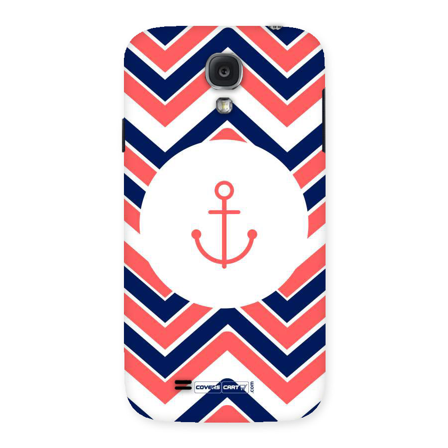 Anchor Zig Zag Back Case for Samsung Galaxy S4