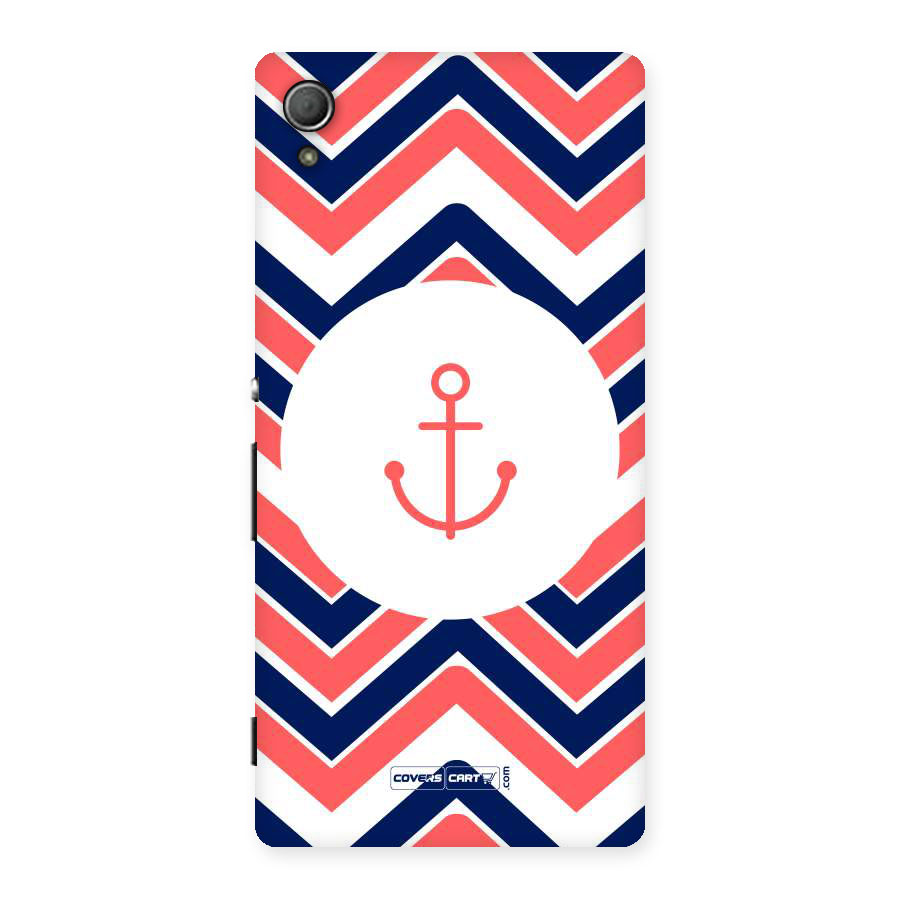 Anchor Zig Zag Back Case for Xperia Z4