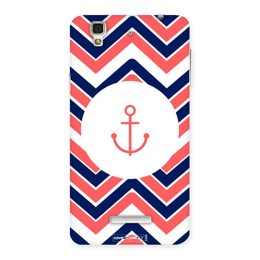Anchor Zig Zag Back Case for Yu Yureka