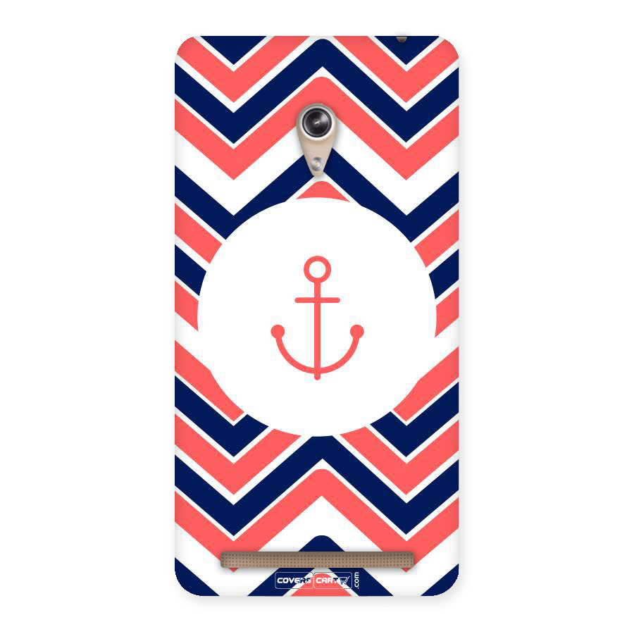 Anchor Zig Zag Back Case for Zenfone 6
