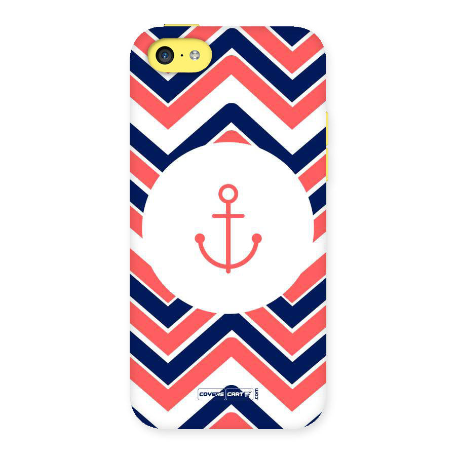 Anchor Zig Zag Back Case for iPhone 5C