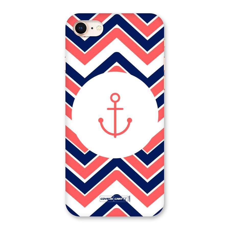Anchor Zig Zag Back Case for iPhone 8