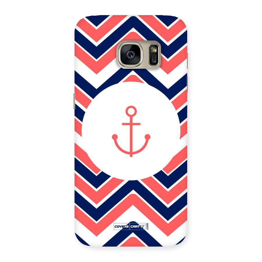 Anchor Zig Zag Back Case for Galaxy S7