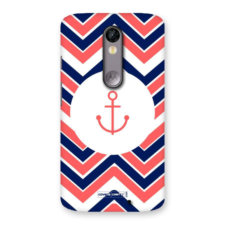 Anchor Zig Zag Back Case for Moto X Force