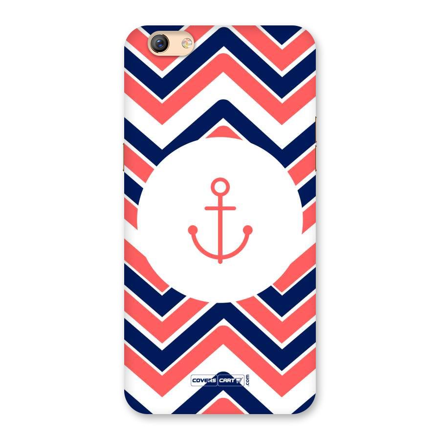 Anchor Zig Zag Back Case for Oppo F3 Plus