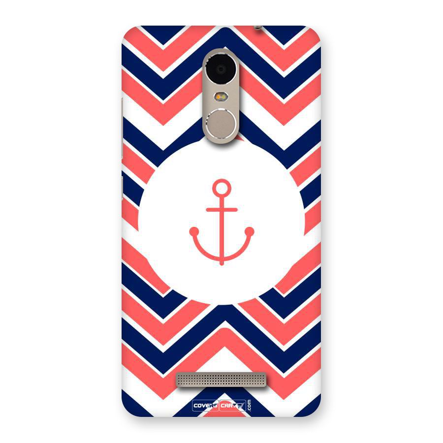 Anchor Zig Zag Back Case for Xiaomi Redmi Note 3