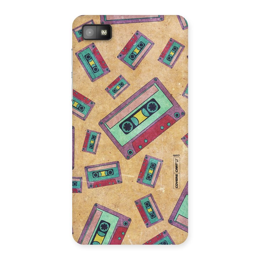 Ancient Cassettes Back Case for Blackberry Z10