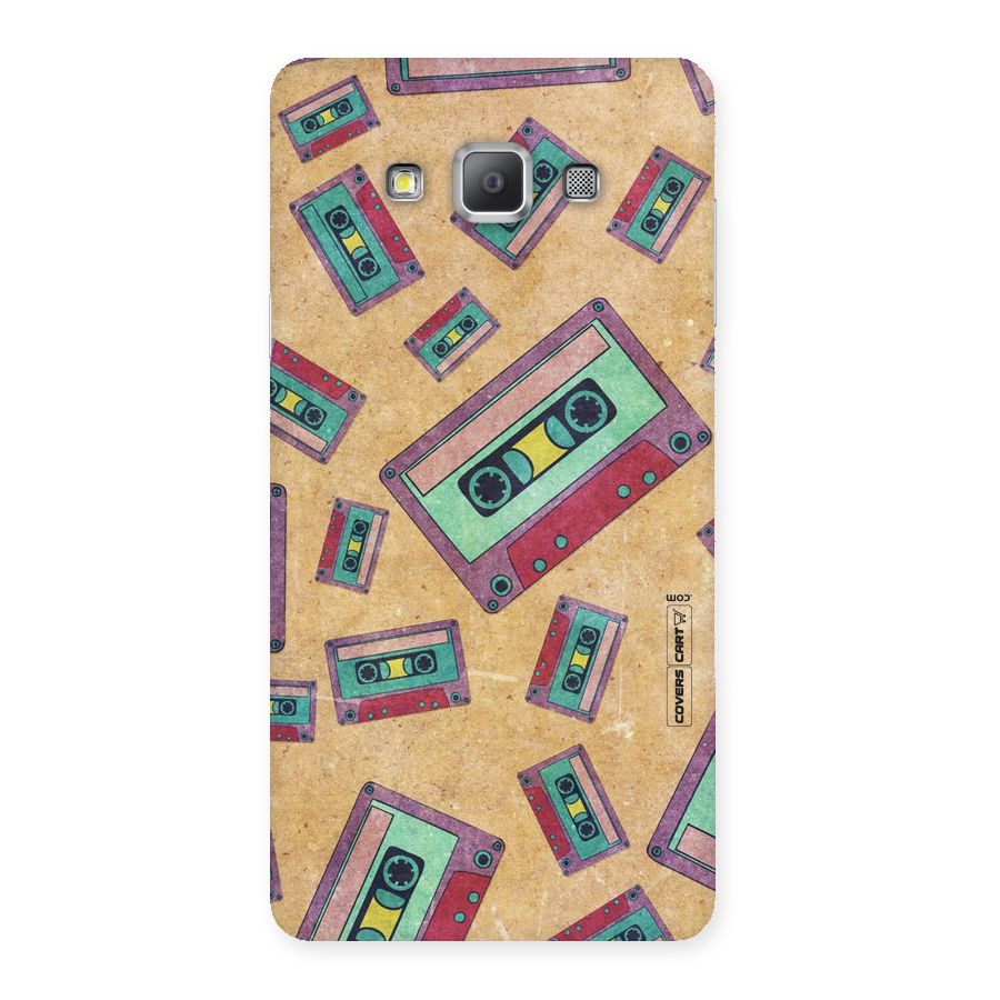 Ancient Cassettes Back Case for Galaxy A7