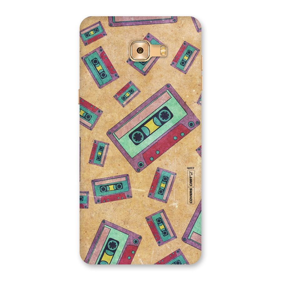 Ancient Cassettes Back Case for Galaxy C9 Pro