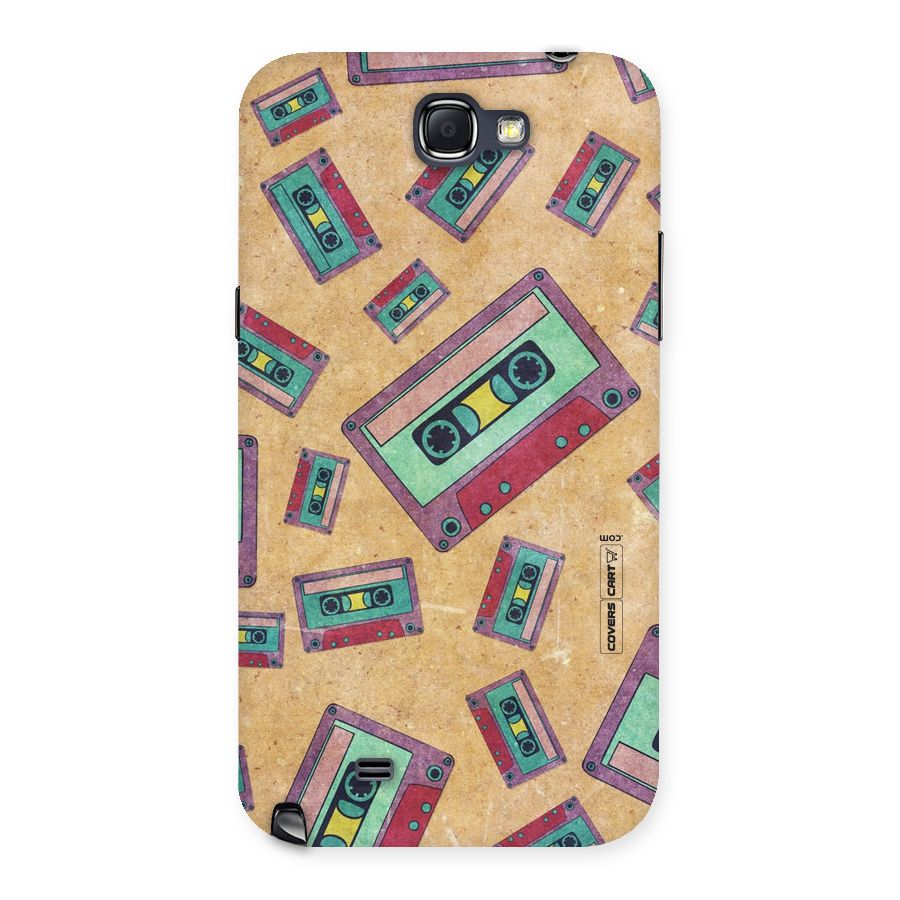 Ancient Cassettes Back Case for Galaxy Note 2