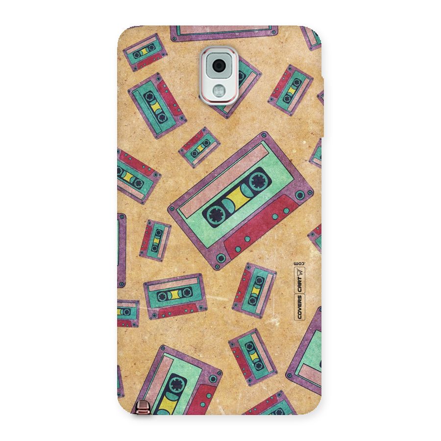 Ancient Cassettes Back Case for Galaxy Note 3