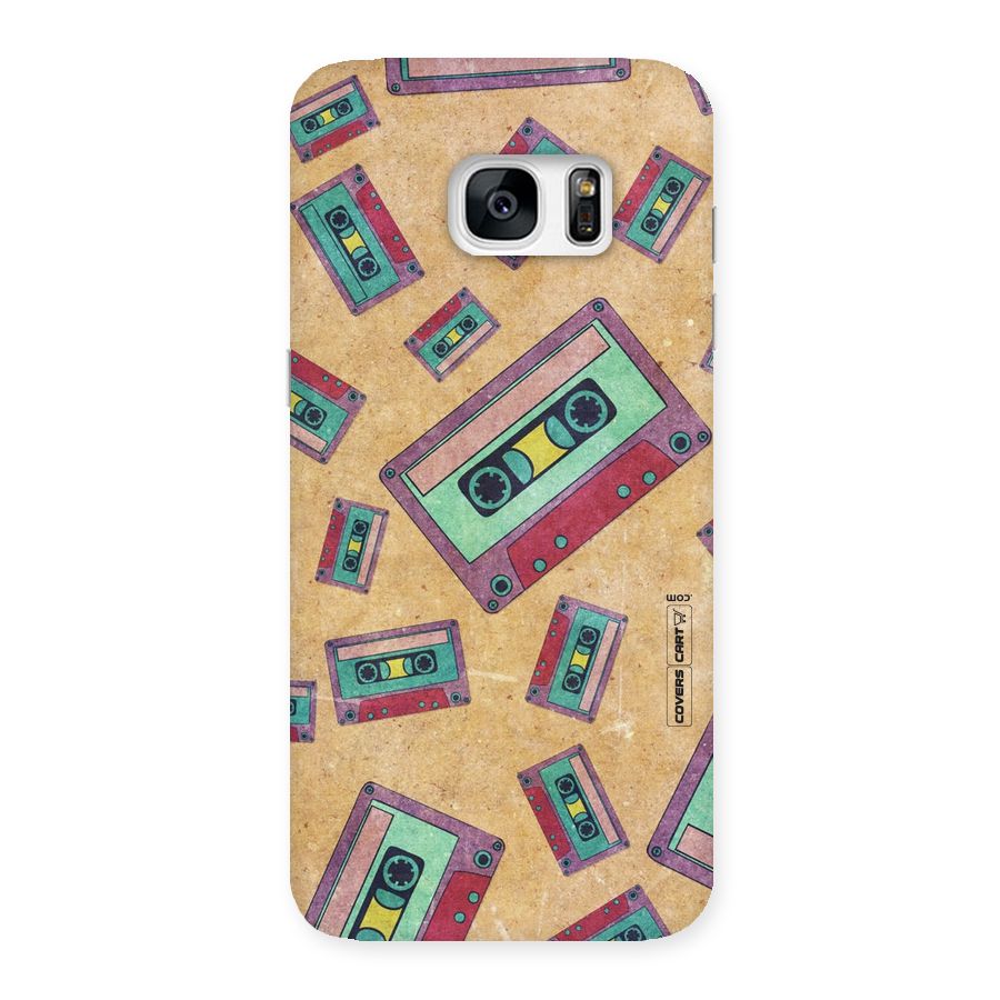 Ancient Cassettes Back Case for Galaxy S7 Edge