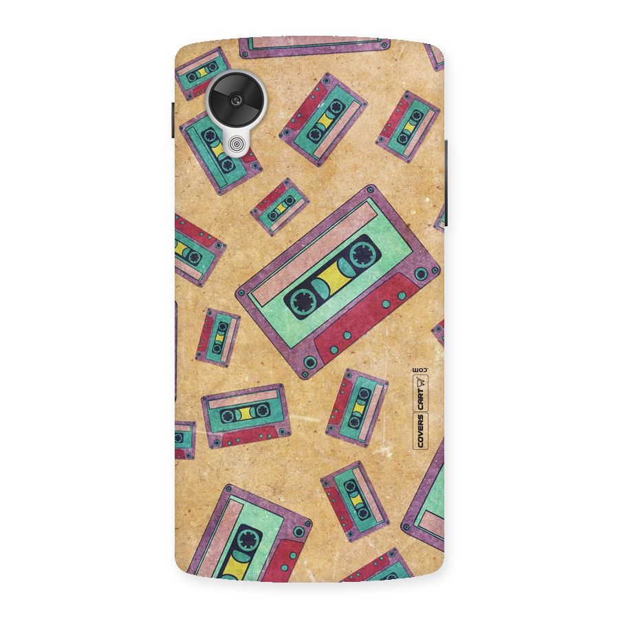 Ancient Cassettes Back Case for Google Nexsus 5