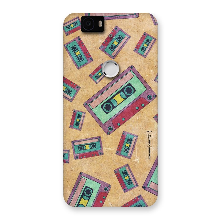 Ancient Cassettes Back Case for Google Nexus-6P