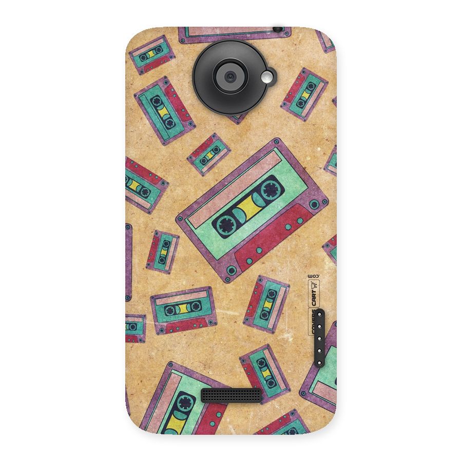 Ancient Cassettes Back Case for HTC One X