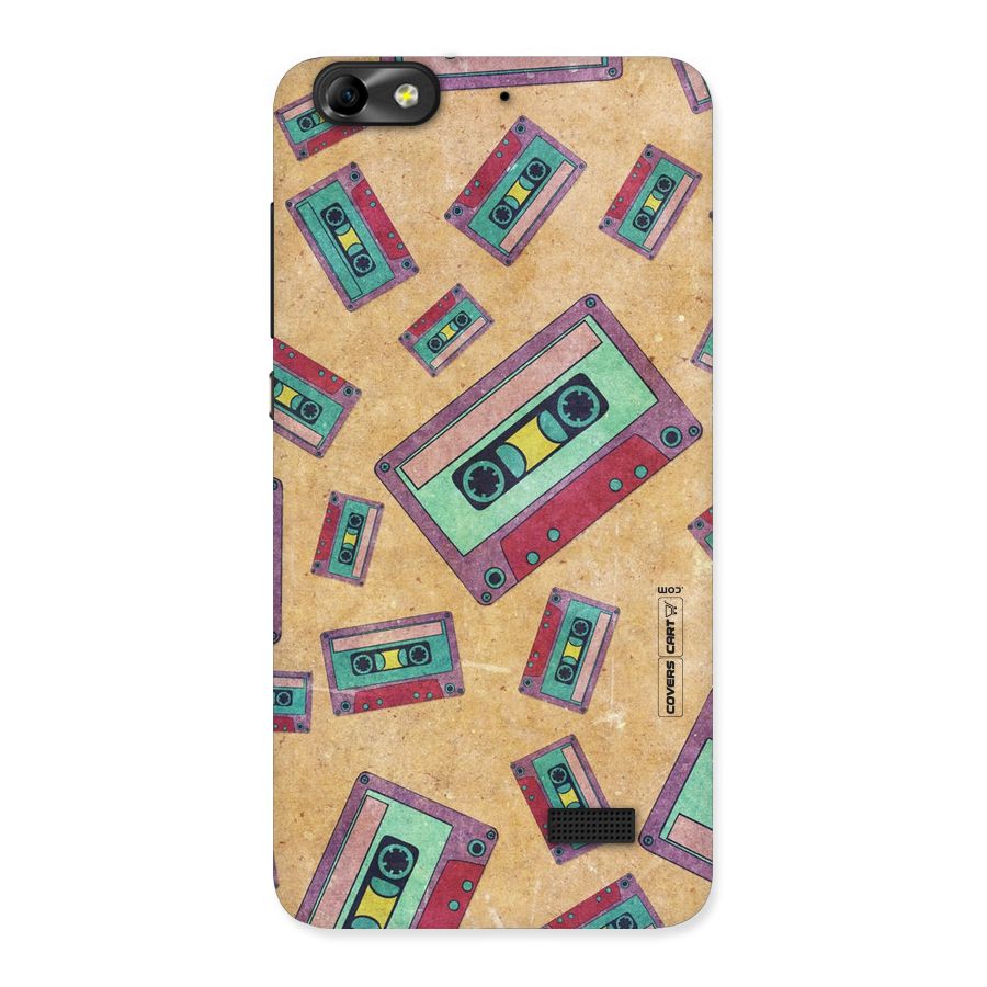 Ancient Cassettes Back Case for Honor 4C