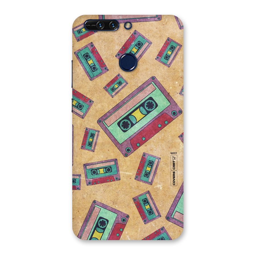 Ancient Cassettes Back Case for Honor 8 Pro