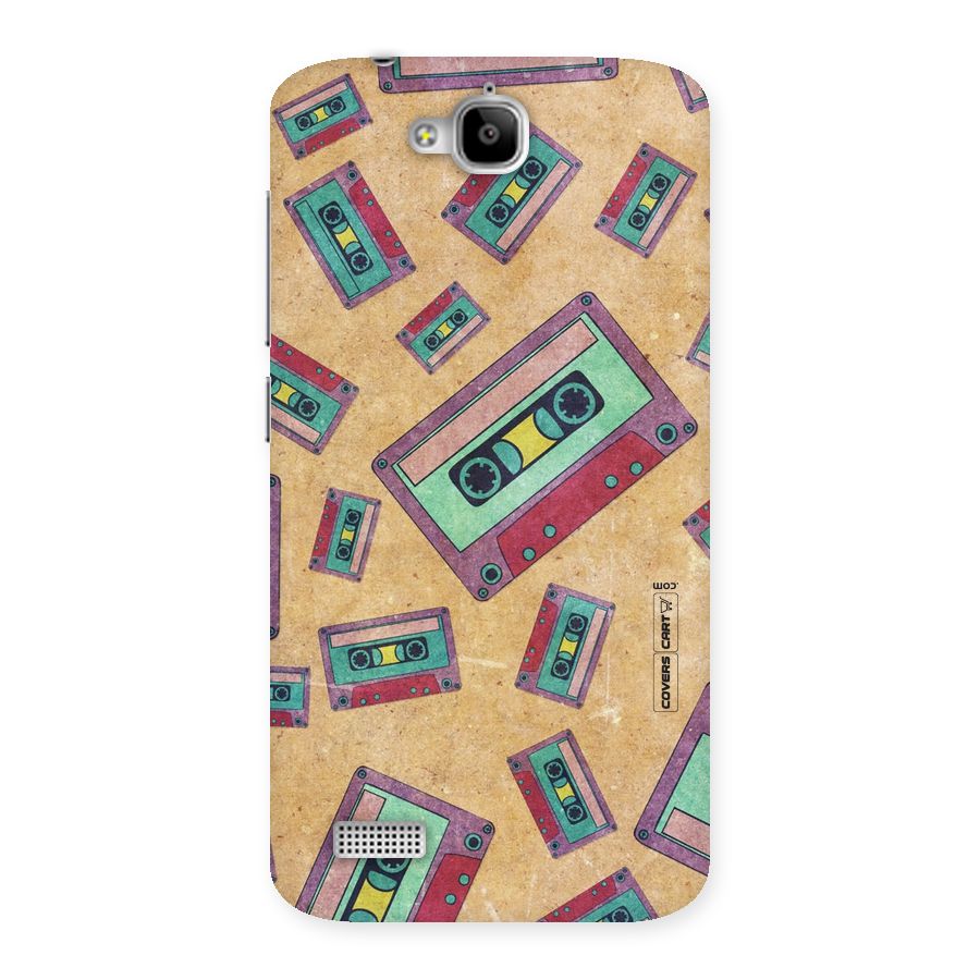 Ancient Cassettes Back Case for Honor Holly