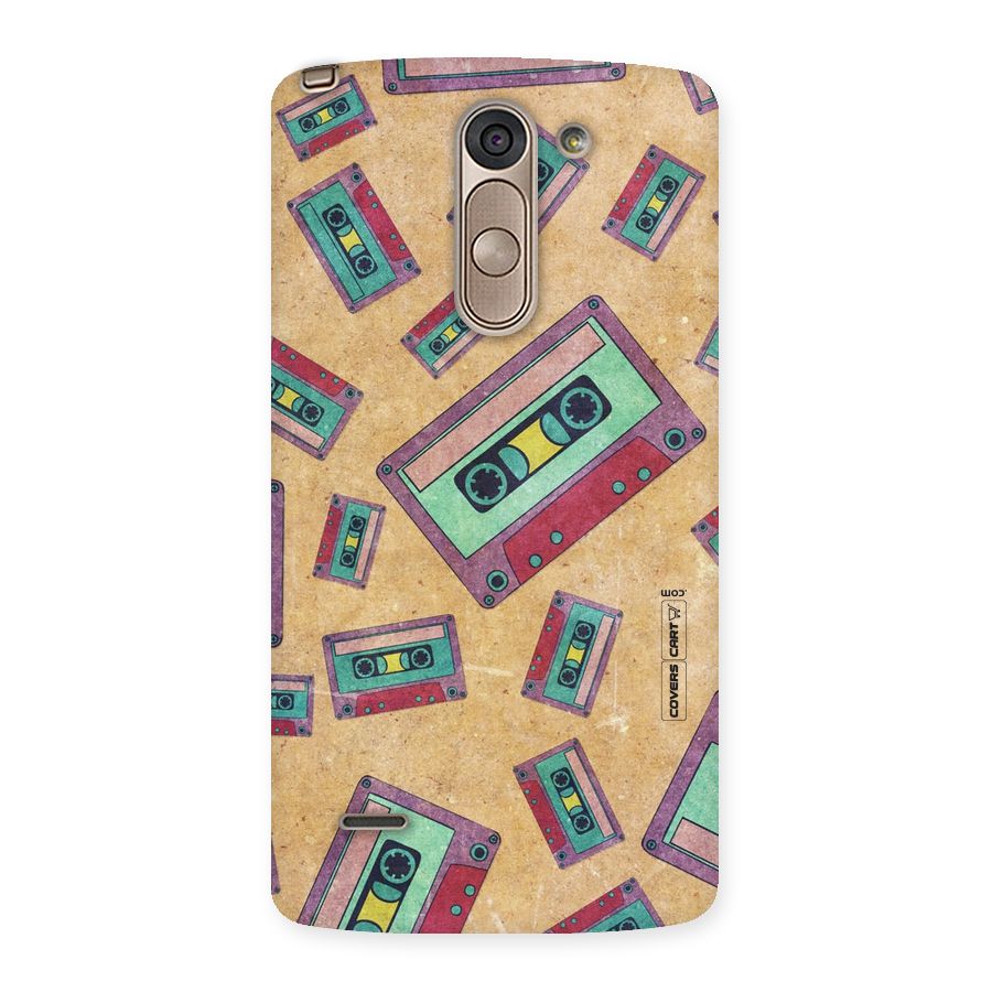 Ancient Cassettes Back Case for LG G3 Stylus