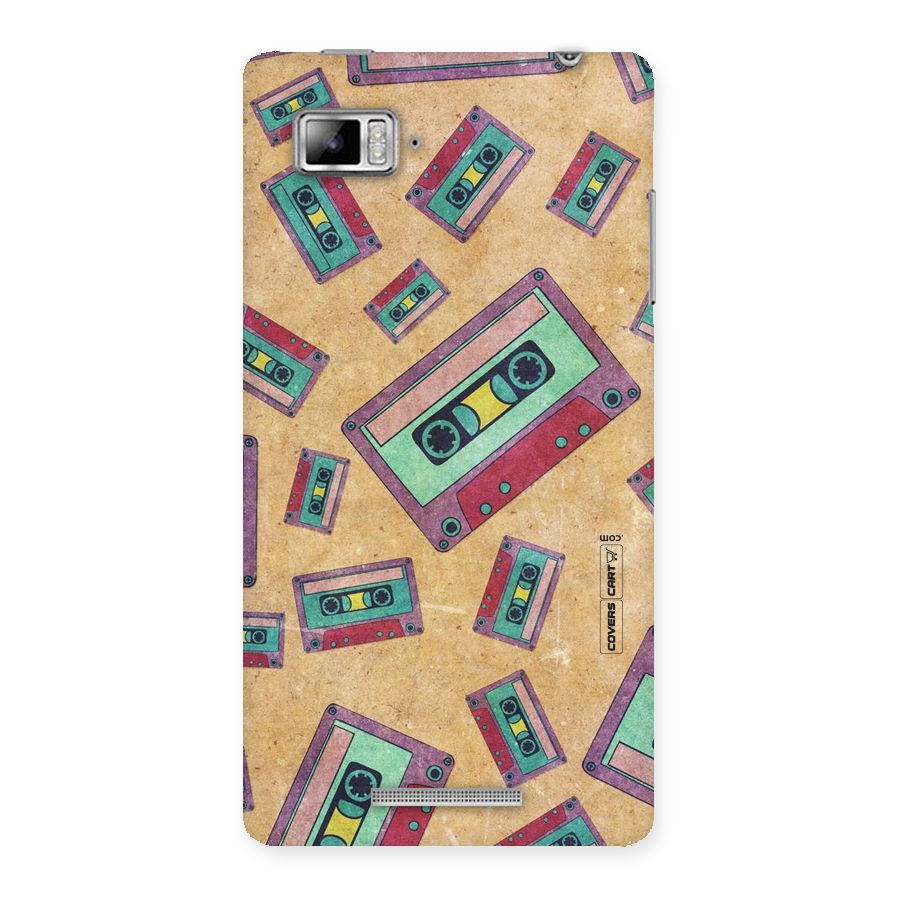 Ancient Cassettes Back Case for Lenovo Vibe Z K910