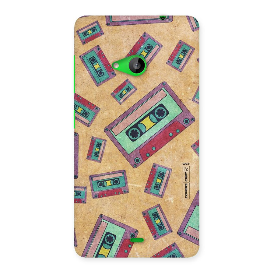 Ancient Cassettes Back Case for Lumia 535