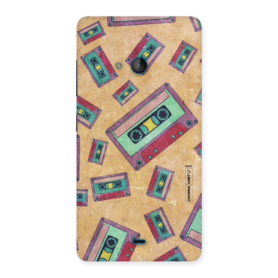Ancient Cassettes Back Case for Lumia 540