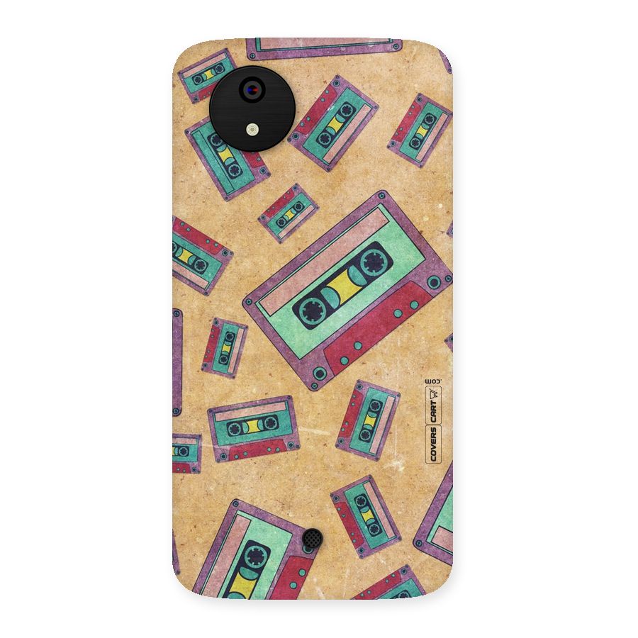 Ancient Cassettes Back Case for Micromax Canvas A1