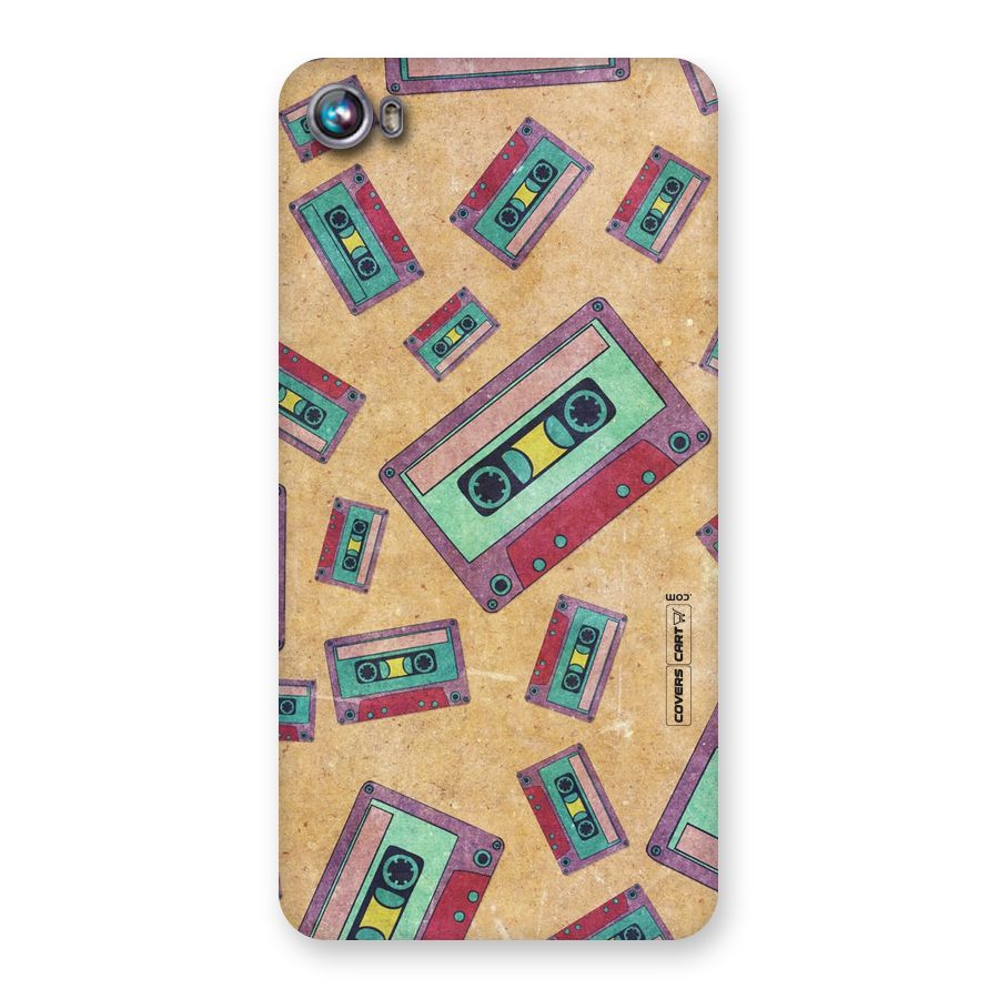 Ancient Cassettes Back Case for Micromax Canvas Fire 4 A107
