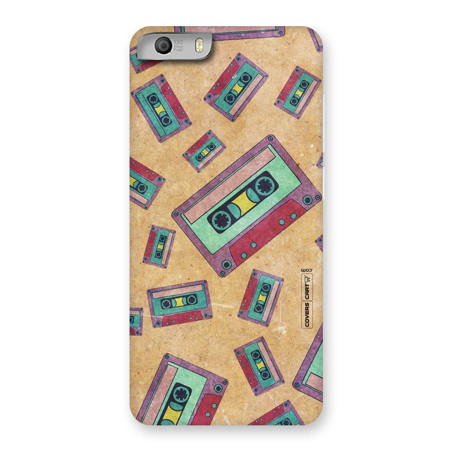 Ancient Cassettes Back Case for Micromax Canvas Knight 2