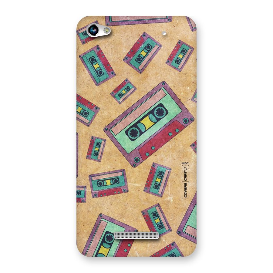 Ancient Cassettes Back Case for Micromax Hue 2