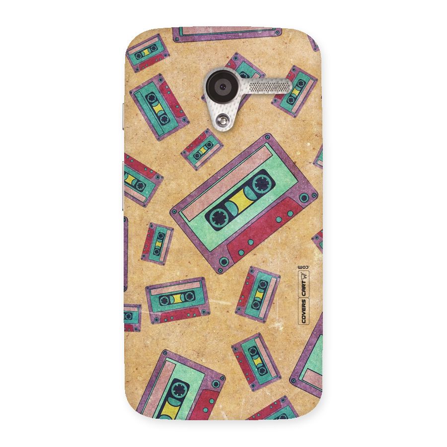 Ancient Cassettes Back Case for Moto X