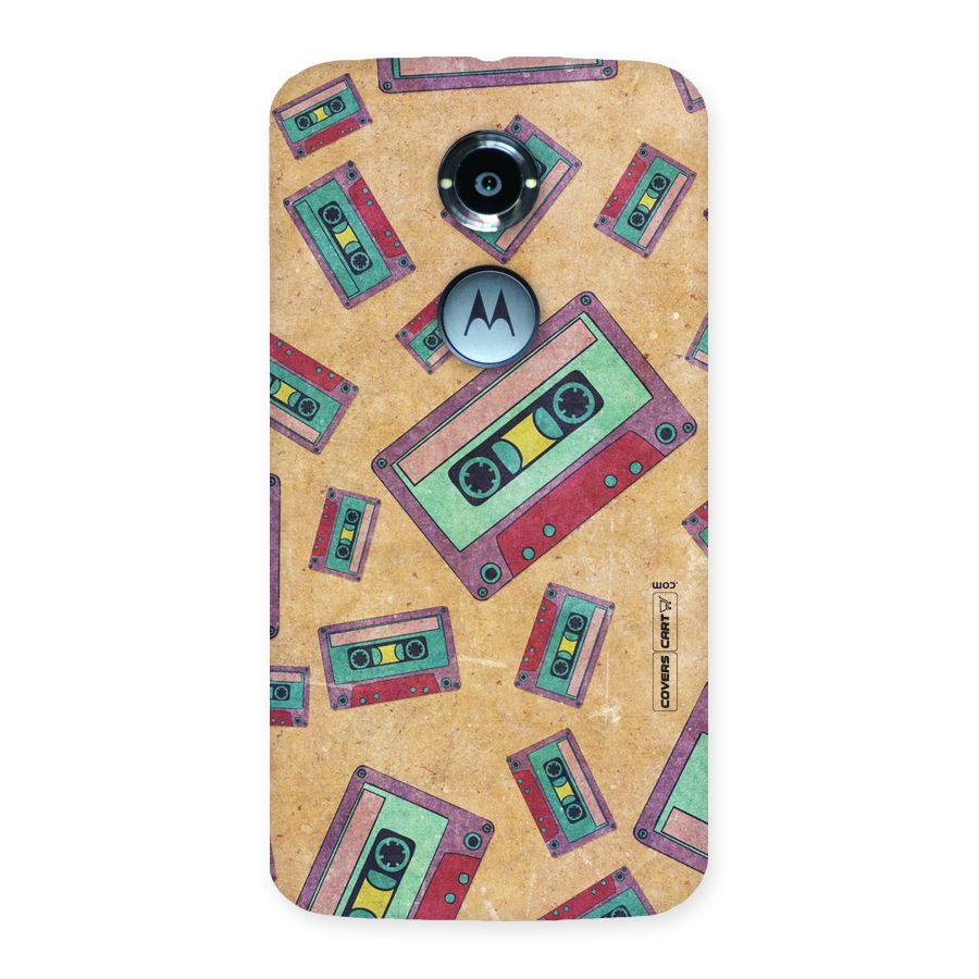 Ancient Cassettes Back Case for Moto X 2nd Gen