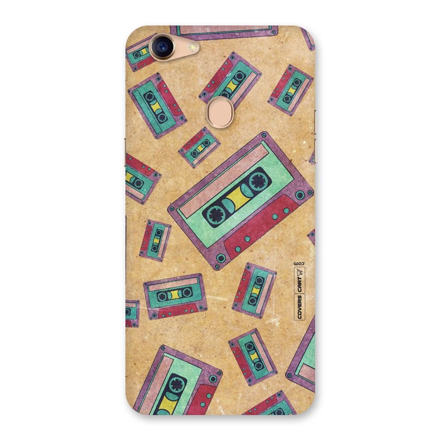 Ancient Cassettes Back Case for Oppo F5