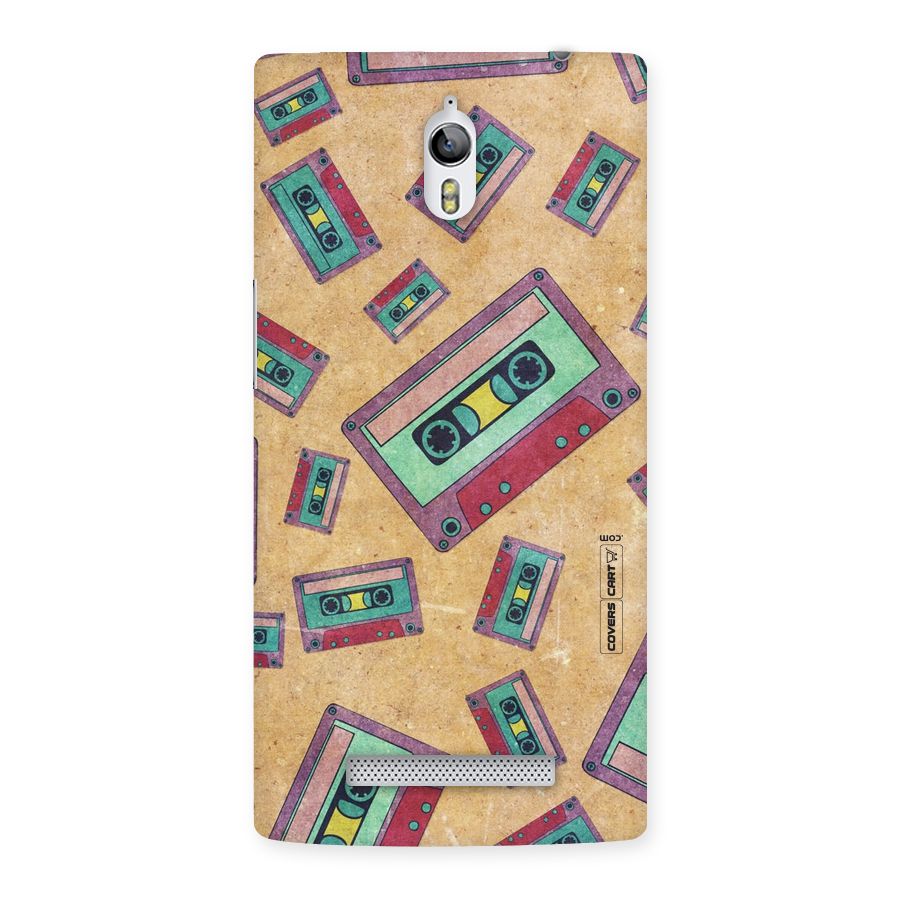 Ancient Cassettes Back Case for Oppo Find 7