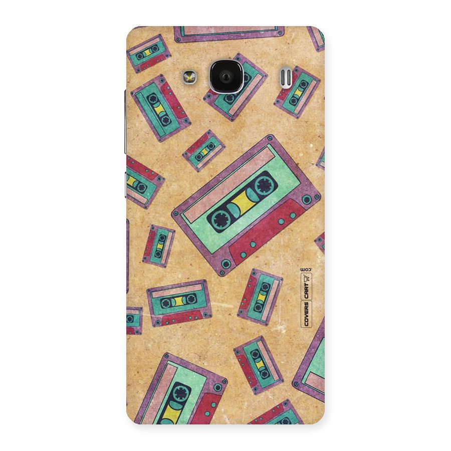 Ancient Cassettes Back Case for Redmi 2