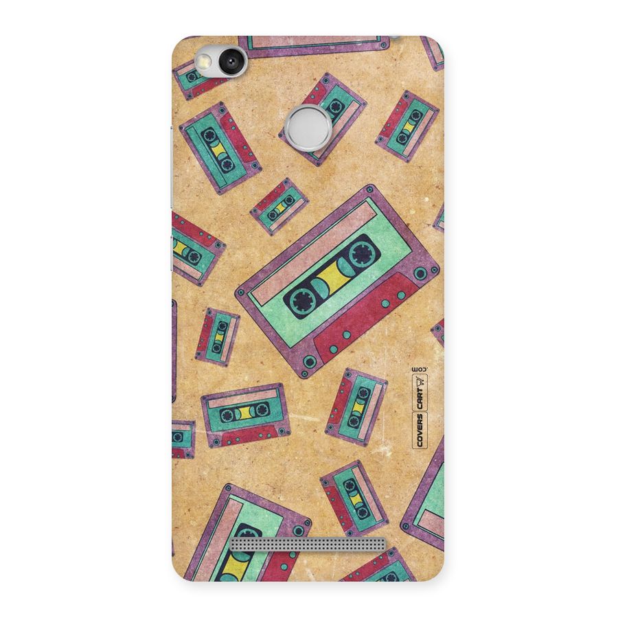 Ancient Cassettes Back Case for Redmi 3S Prime