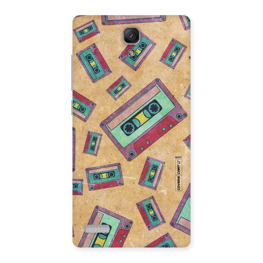 Ancient Cassettes Back Case for Redmi Note