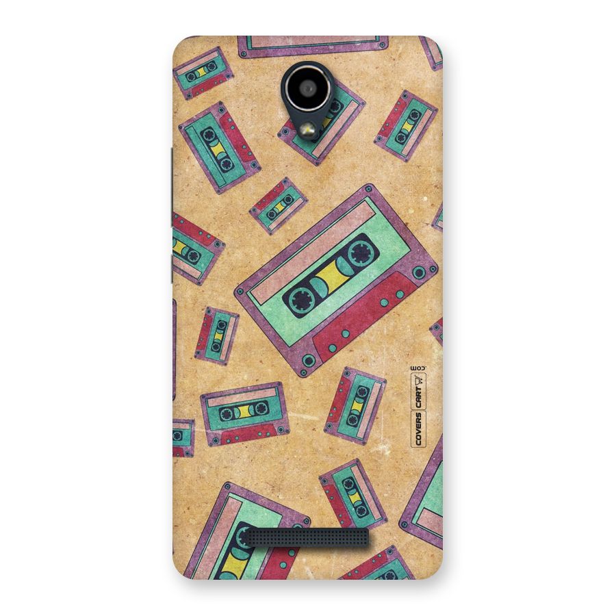 Ancient Cassettes Back Case for Redmi Note 2