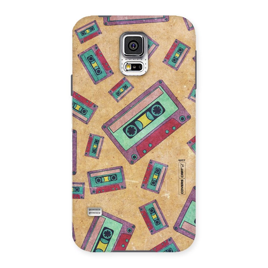Ancient Cassettes Back Case for Samsung Galaxy S5