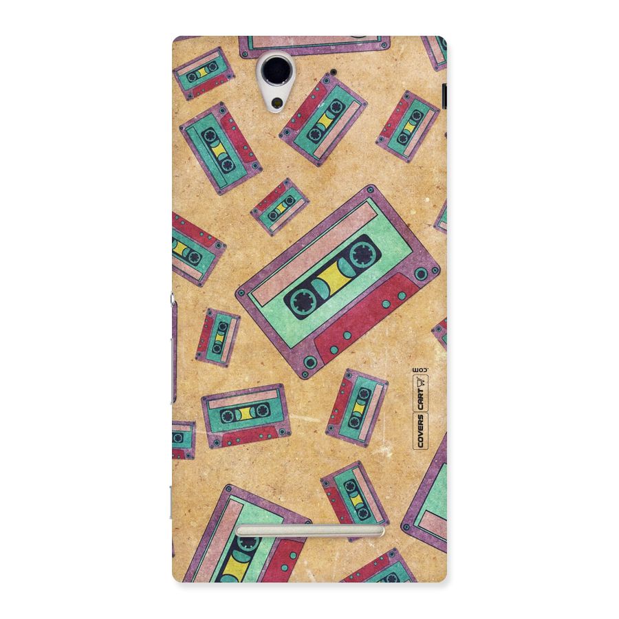 Ancient Cassettes Back Case for Sony Xperia C3